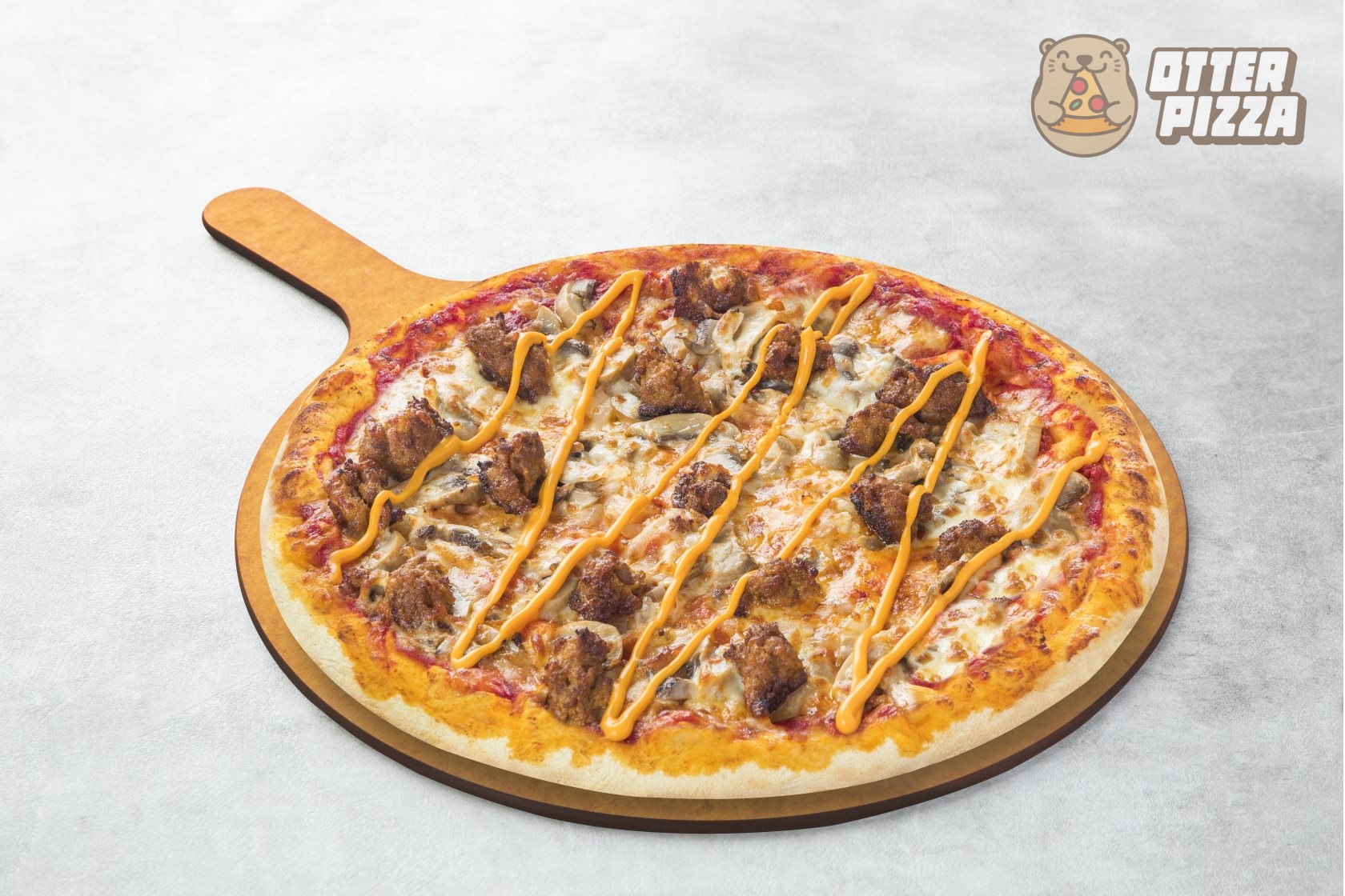 DELUXE PIZZA BURGER 12" 豪华牛肉汉堡披萨